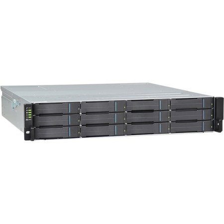 INFORTREND Eonstor Gs 2000 Unified Storage, 2U/12 Bay, Redundant Controllers, 12 GS2012R0C0F0D-4T3